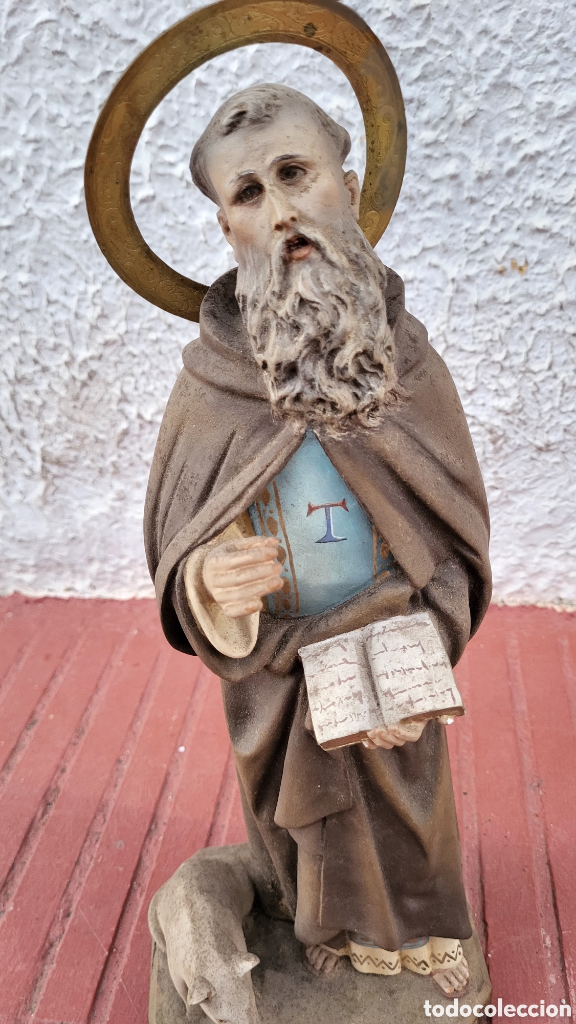 Antig&uuml;edades: Antigua figura Religiosa - Foto 9