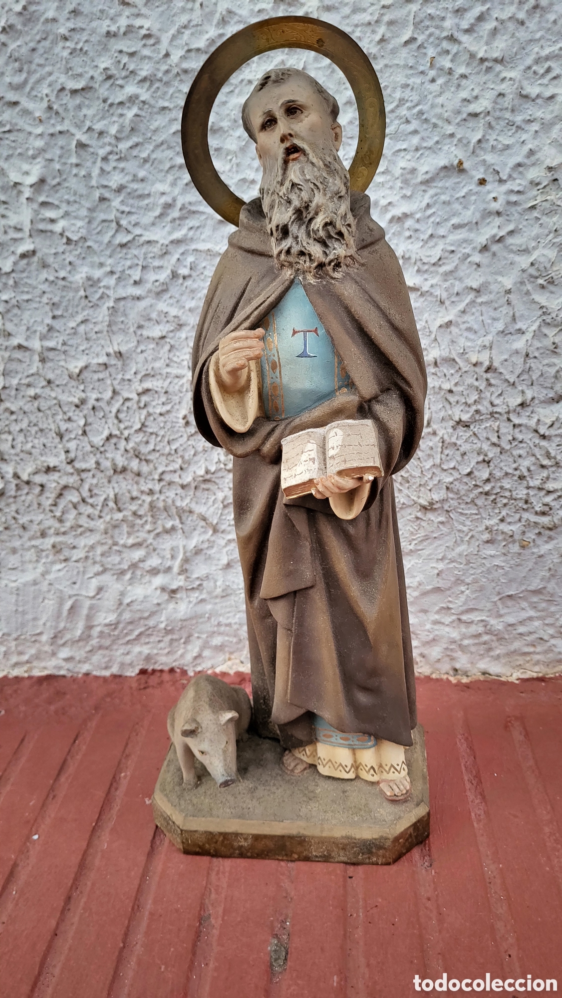 Antig&uuml;edades: Antigua figura Religiosa - Foto 13