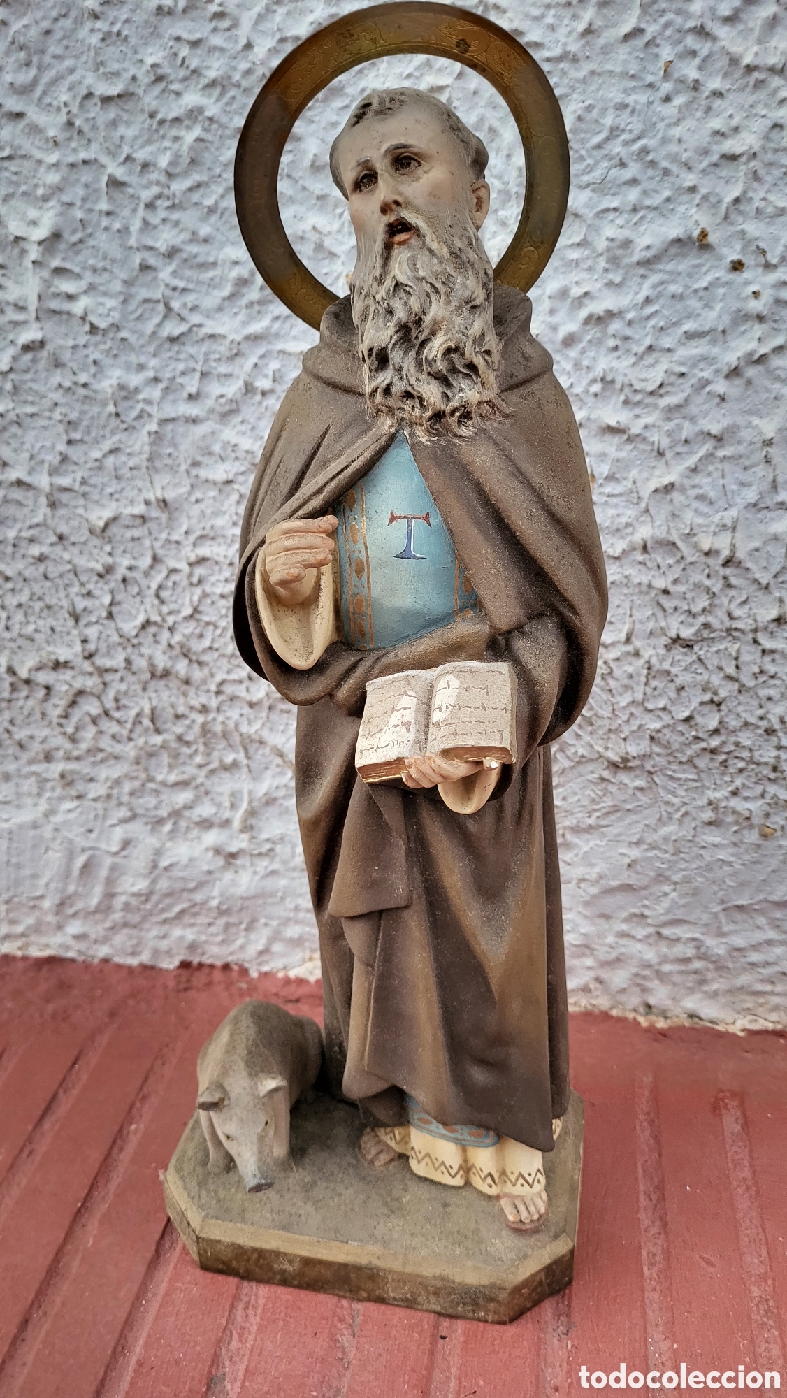 Antig&uuml;edades: Antigua figura Religiosa - Foto 1