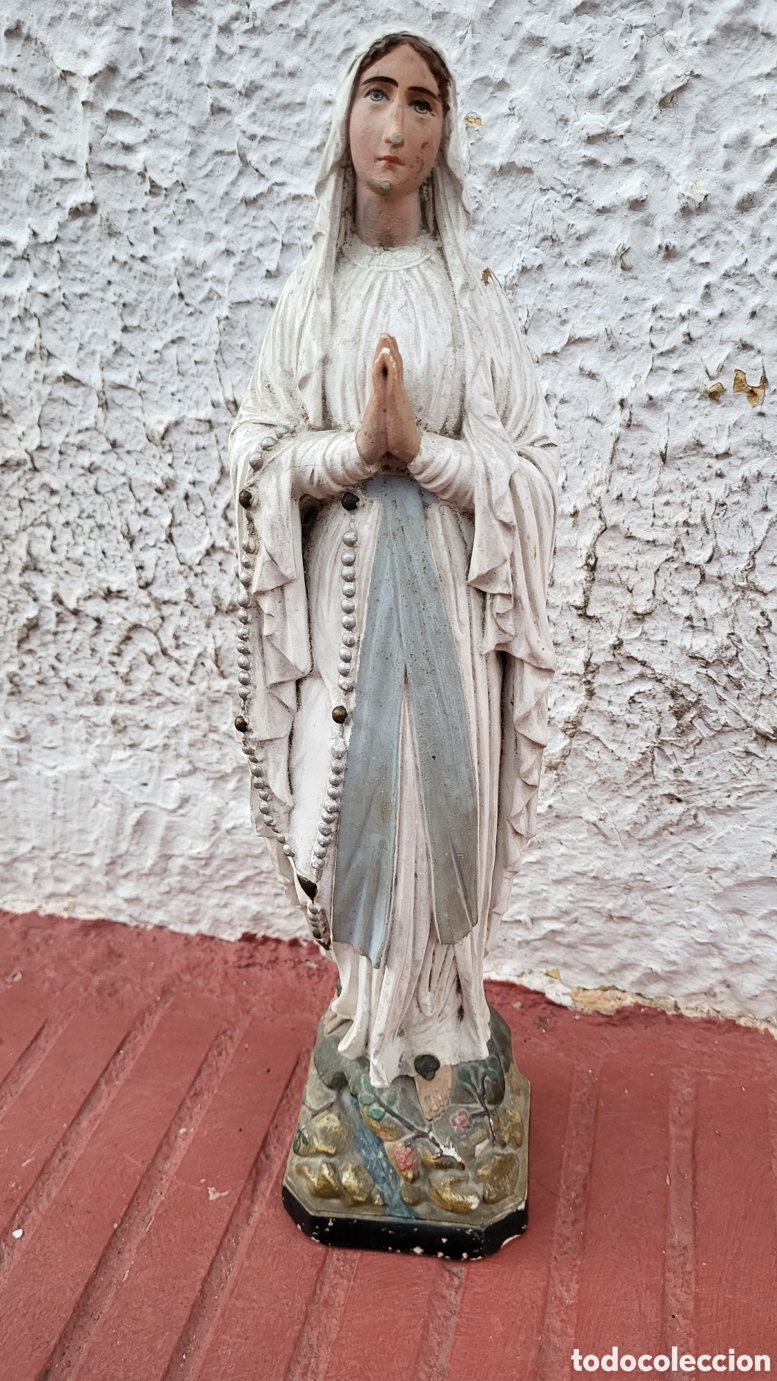 Antig&uuml;edades: Antigua figura Religiosa - Foto 3