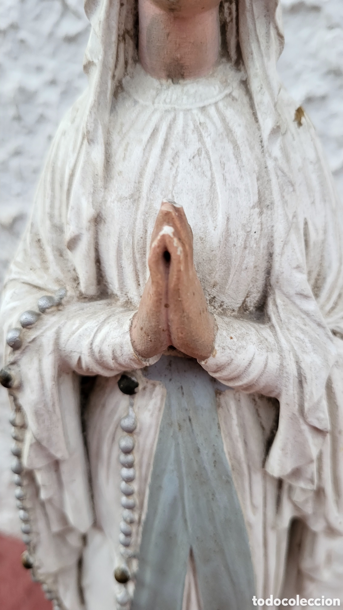 Antig&uuml;edades: Antigua figura Religiosa - Foto 4