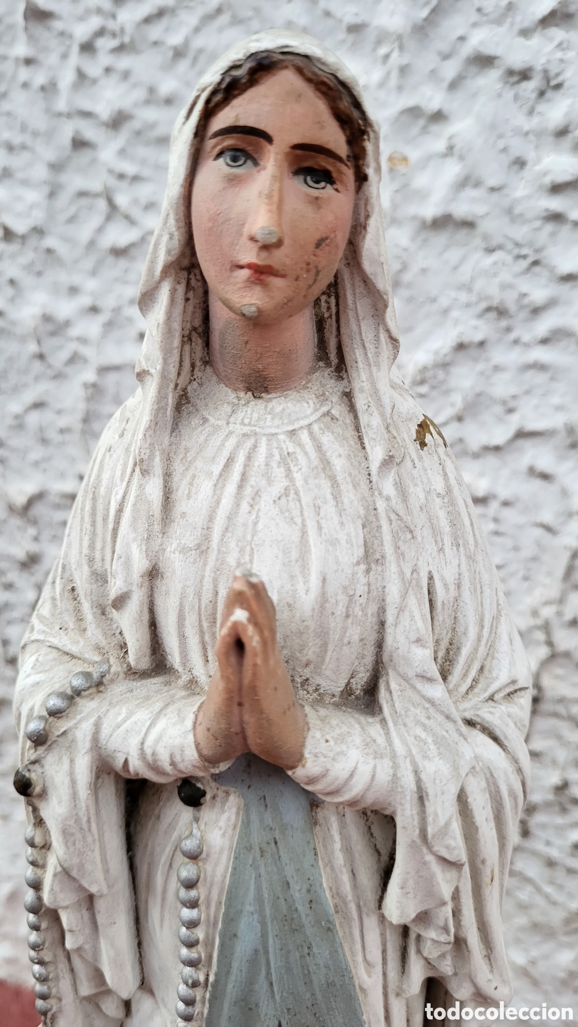 Antig&uuml;edades: Antigua figura Religiosa - Foto 5