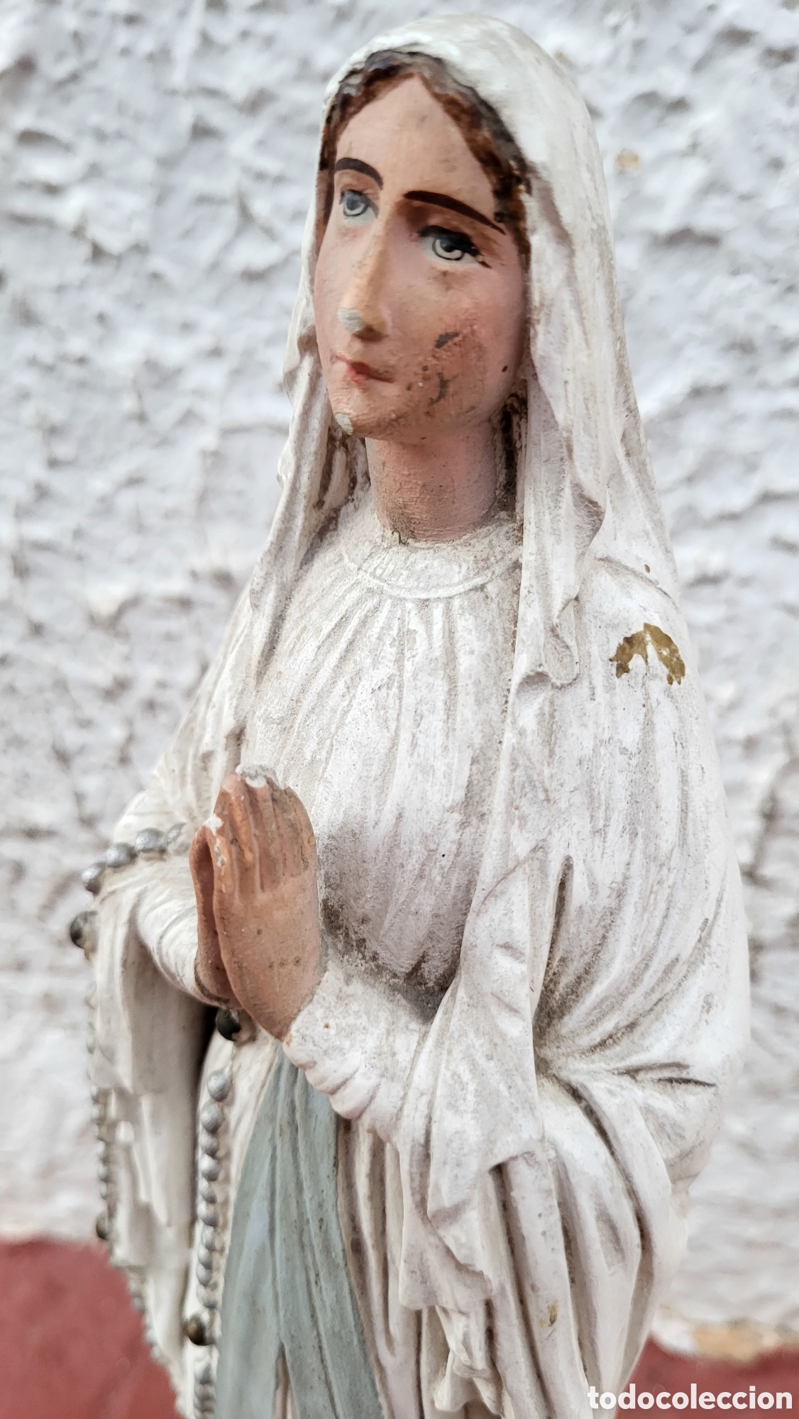 Antig&uuml;edades: Antigua figura Religiosa - Foto 8