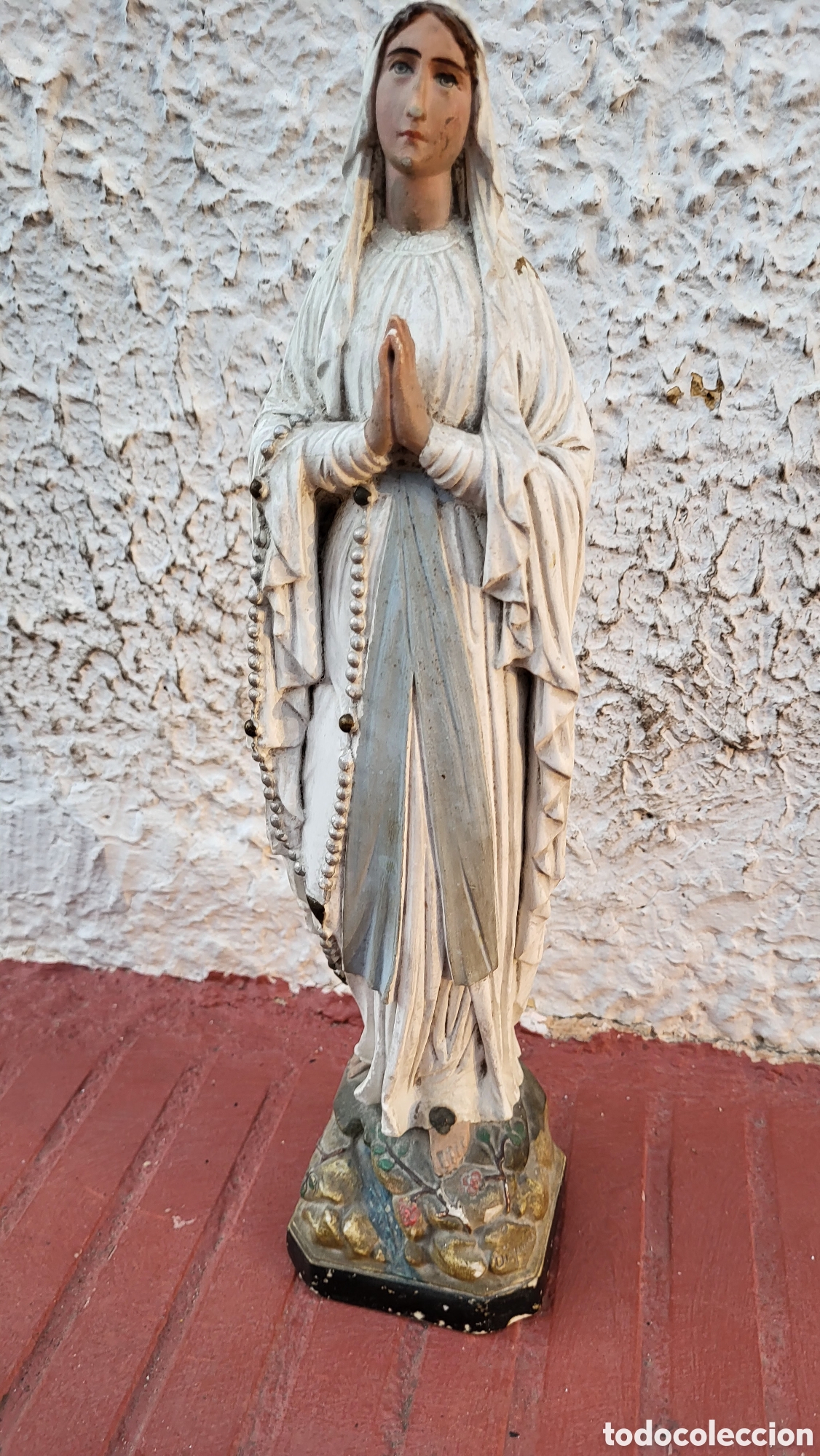 Antig&uuml;edades: Antigua figura Religiosa - Foto 1