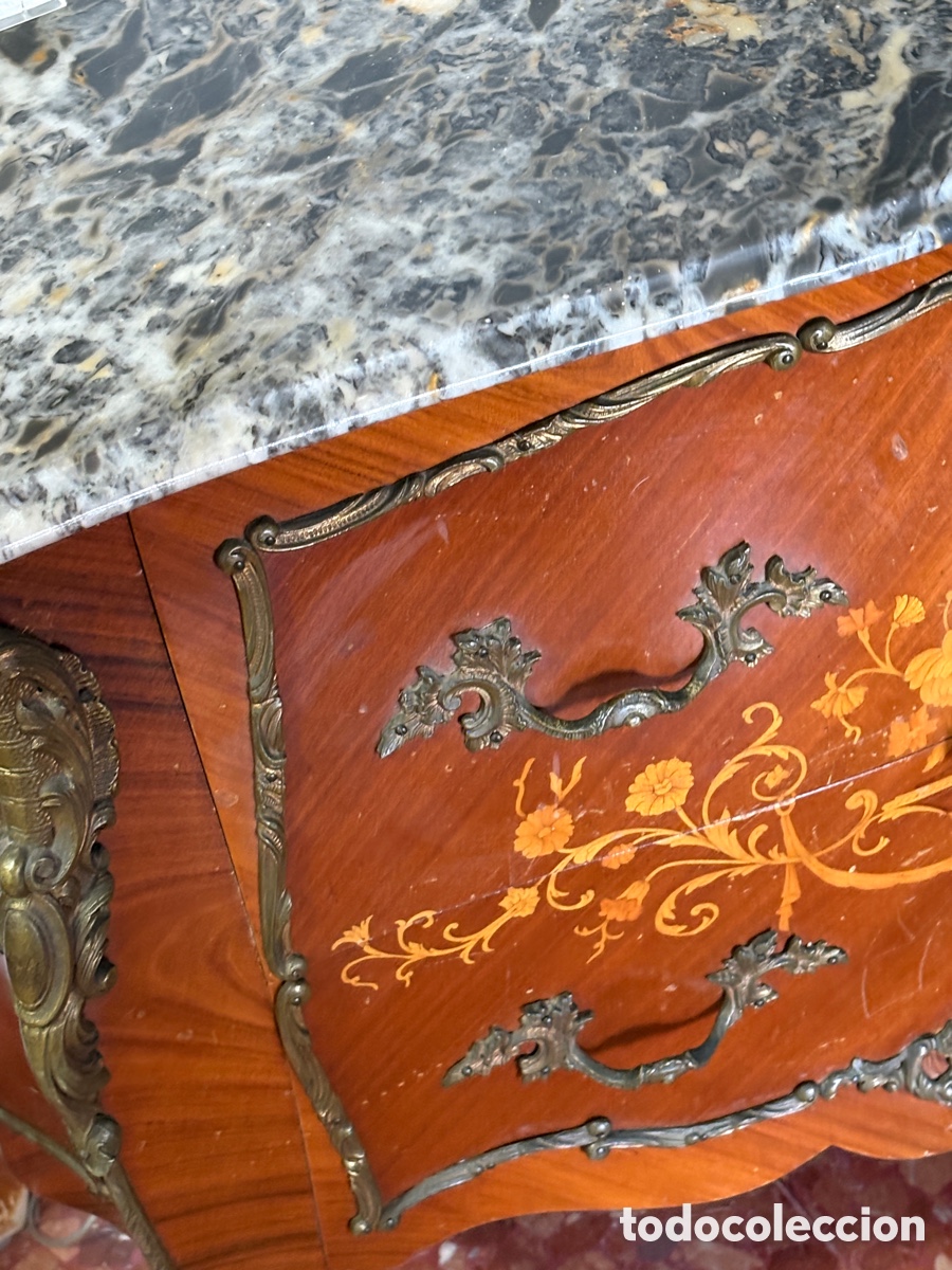 Antig&uuml;edades: Mueble panzudo Luis XV - Foto 2