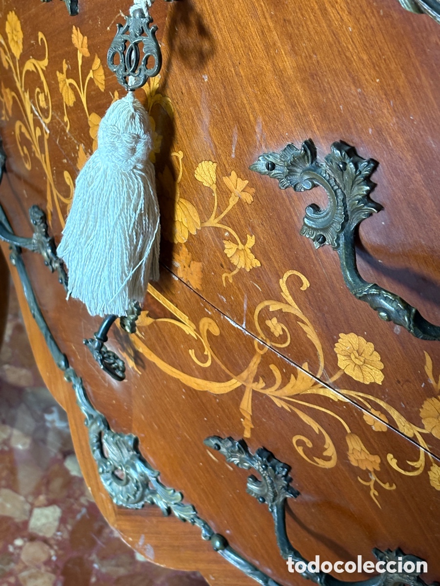 Antig&uuml;edades: Mueble panzudo Luis XV - Foto 3