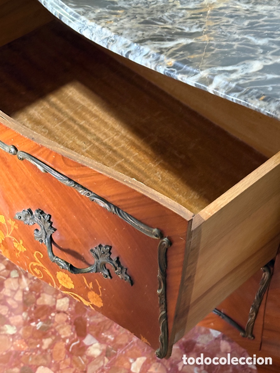Antig&uuml;edades: Mueble panzudo Luis XV - Foto 4