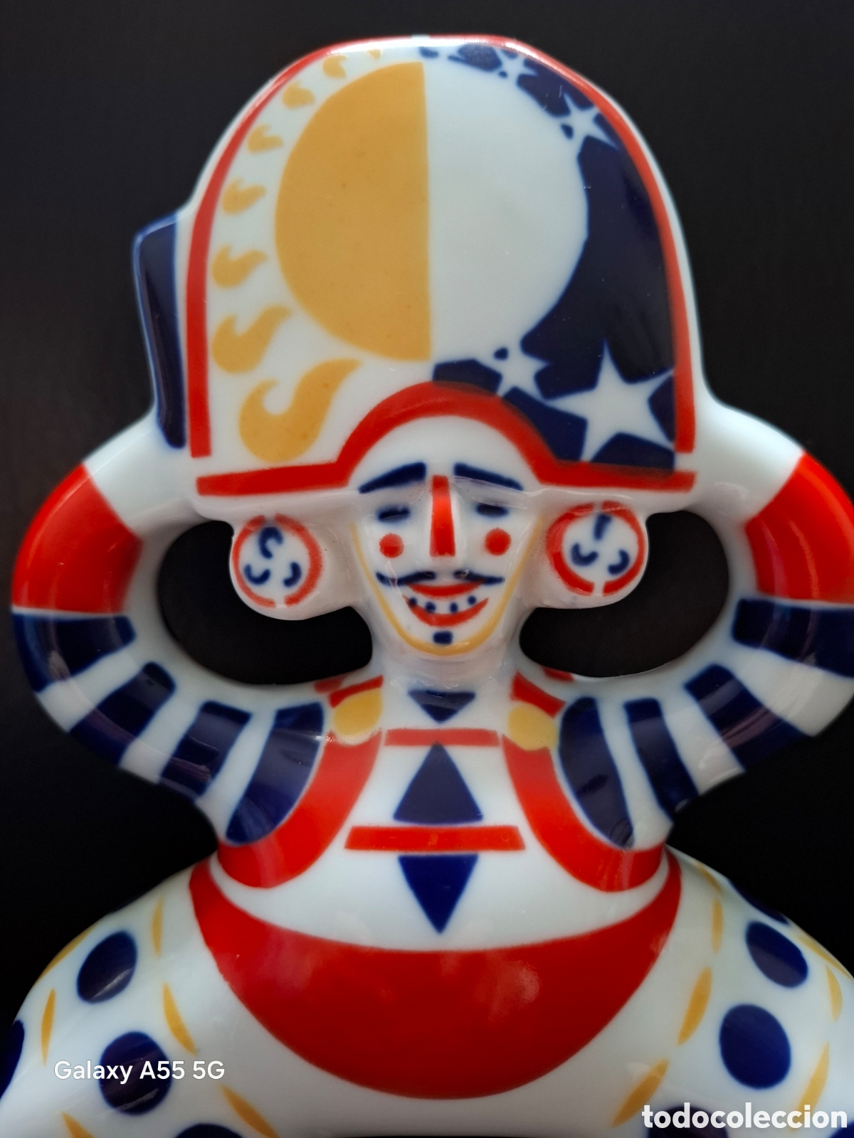 Antig&uuml;edades: Figura carnaval Cigarr&oacute;n de Sargadelos - Foto 5