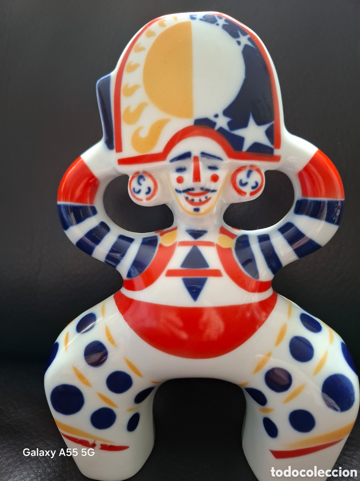 Antig&uuml;edades: Figura carnaval Cigarr&oacute;n de Sargadelos - Foto 1