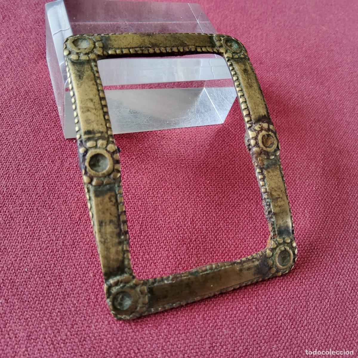 Antig&uuml;edades: ANTIGUA HEBILLA MEDIEVAL DE BRONCE - Foto 3