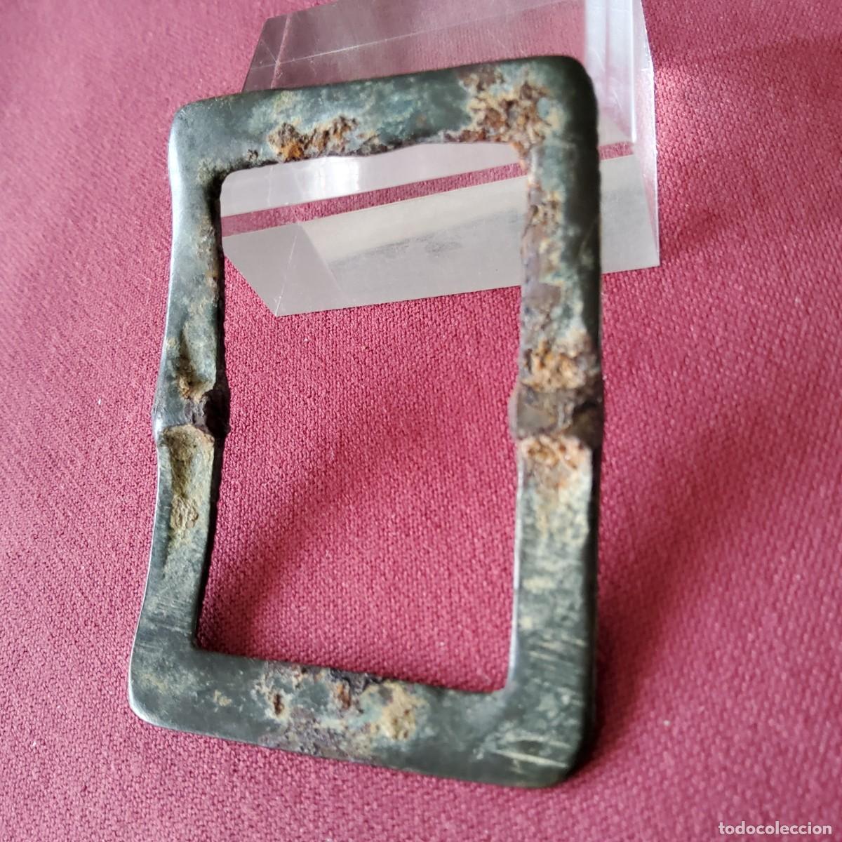 Antig&uuml;edades: ANTIGUA HEBILLA MEDIEVAL DE BRONCE - Foto 5