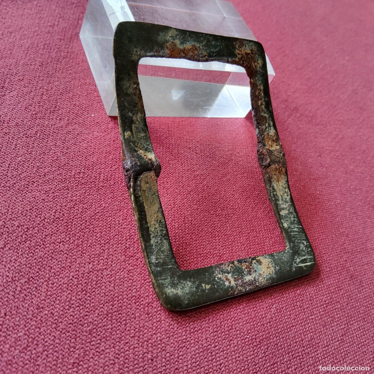 Antig&uuml;edades: ANTIGUA HEBILLA MEDIEVAL DE BRONCE - Foto 6