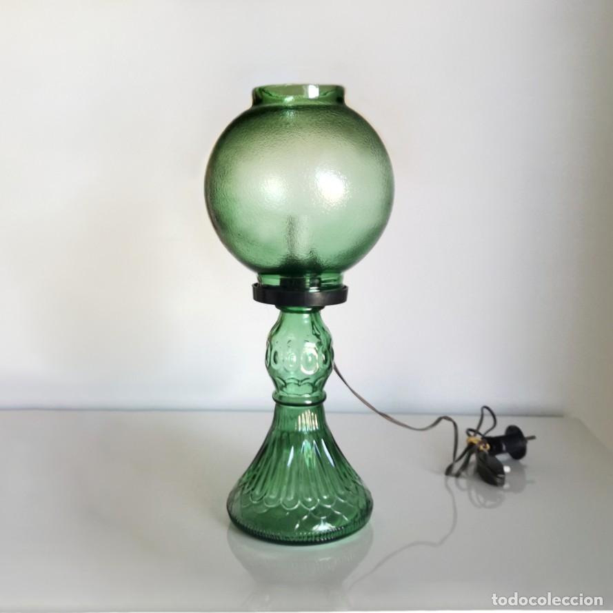 Antig&uuml;edades: LAMPARA DE BOTELLA &ndash; A&Ntilde;OS 60 -OBJETO DE COLECCION - Foto 1