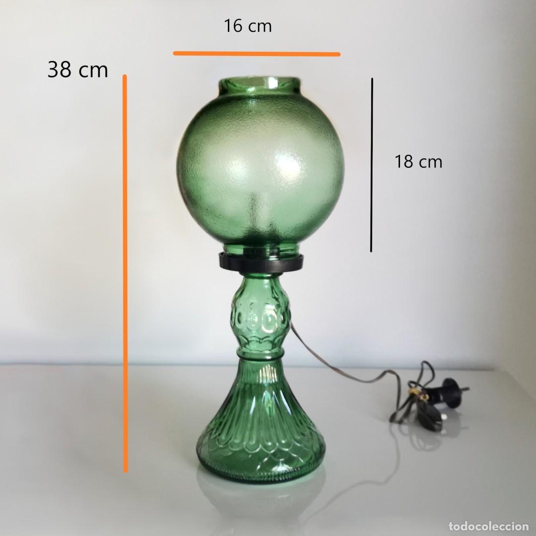 Antig&uuml;edades: LAMPARA DE BOTELLA &ndash; A&Ntilde;OS 60 -OBJETO DE COLECCION - Foto 12