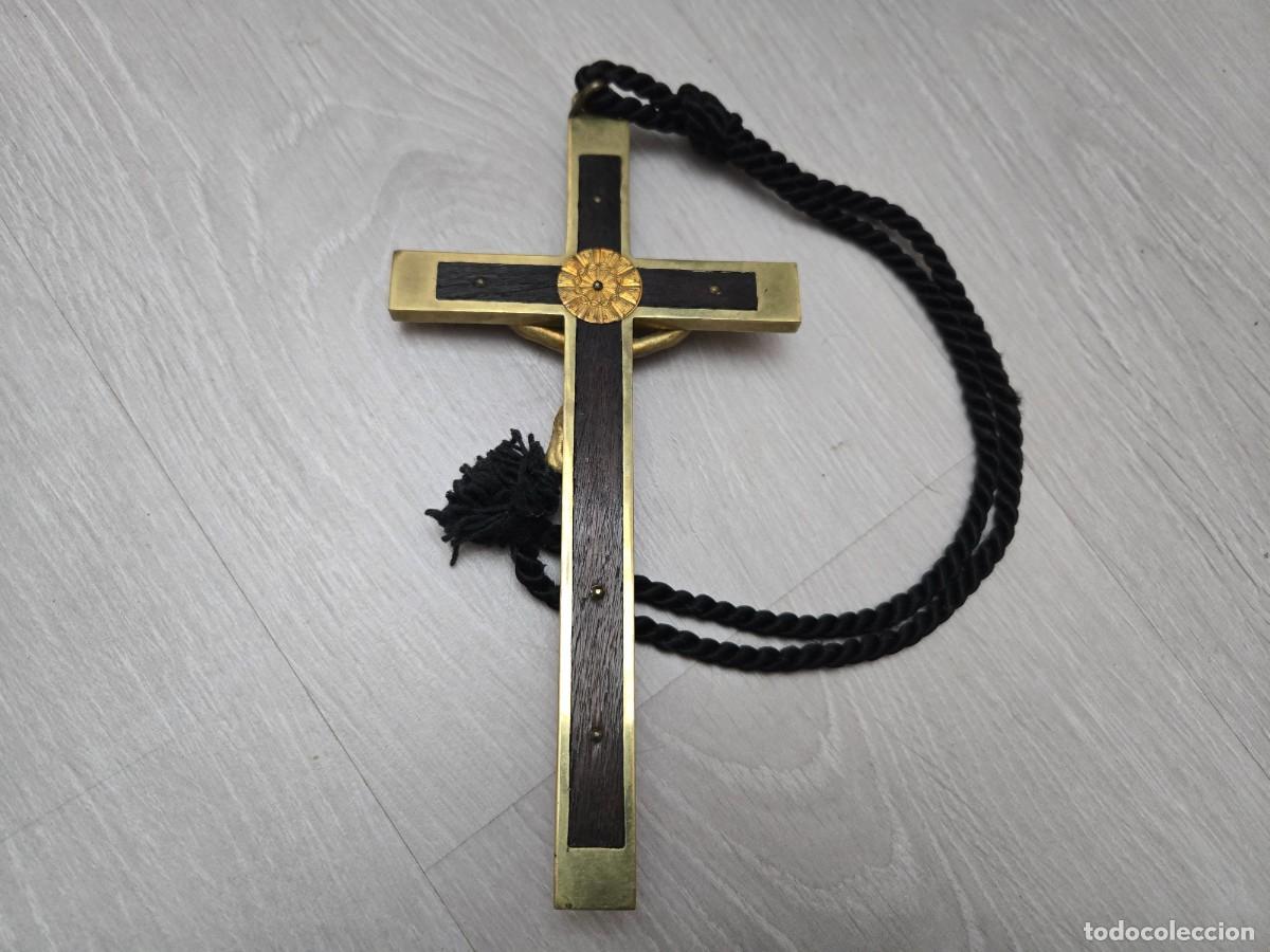 Antig&uuml;edades: CRUCIFIJO EN BRONCE, 21 CMS - Foto 5