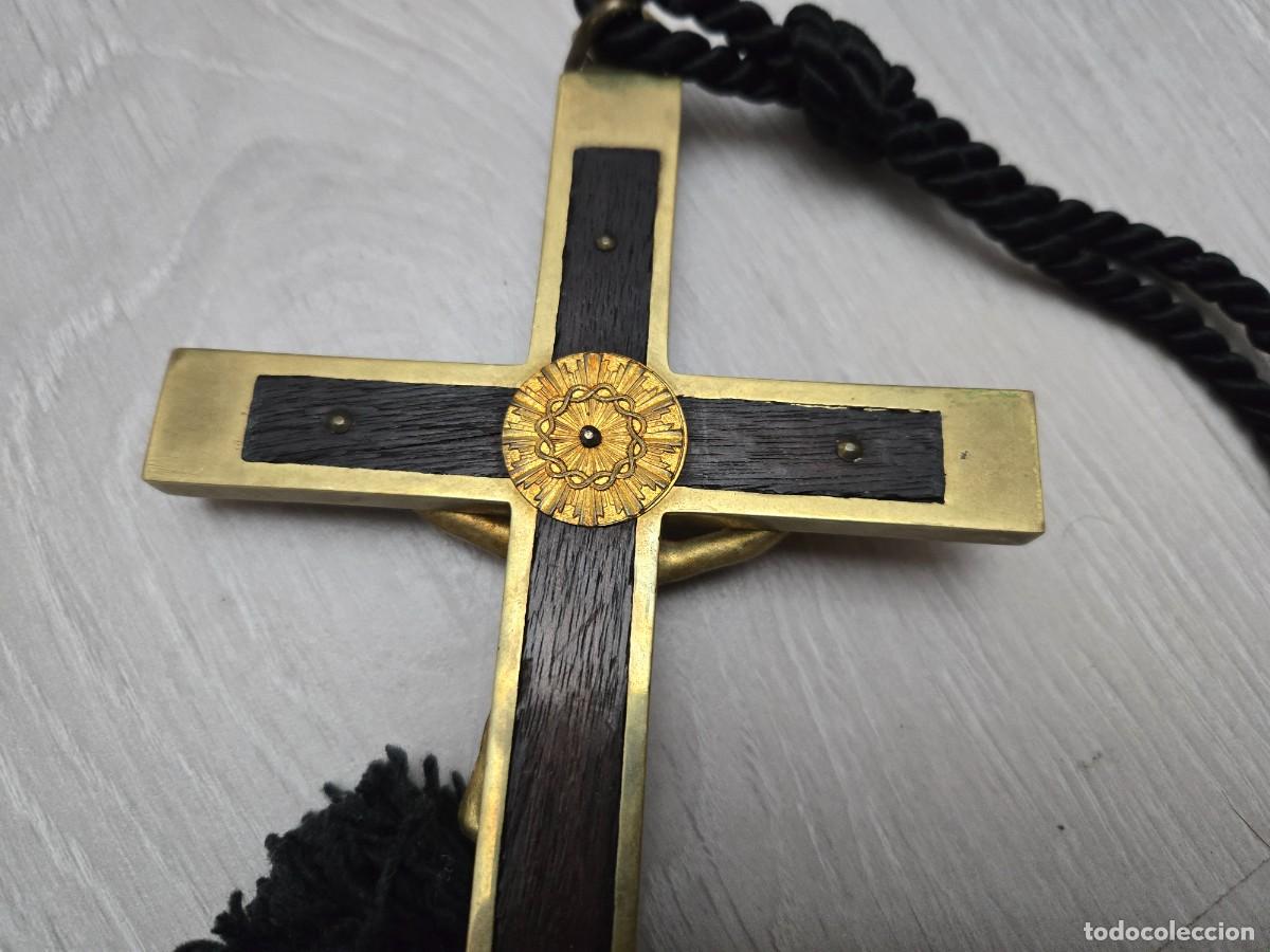 Antig&uuml;edades: CRUCIFIJO EN BRONCE, 21 CMS - Foto 6