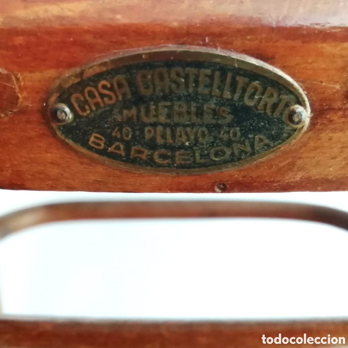 Antig&uuml;edades: Trona mesa Thonet circa 1900 - Foto 4