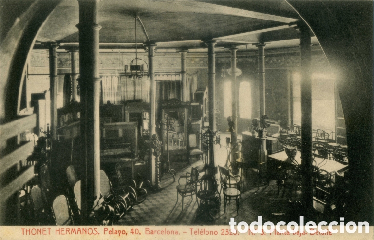 Antig&uuml;edades: Trona mesa Thonet circa 1900 - Foto 5