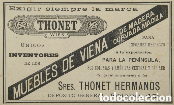 Antig&uuml;edades: Trona mesa Thonet circa 1900 - Foto 9