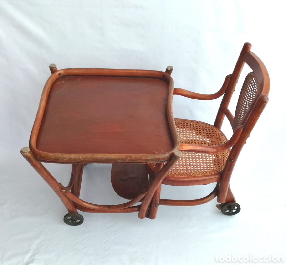 Antig&uuml;edades: Trona mesa Thonet circa 1900 - Foto 10