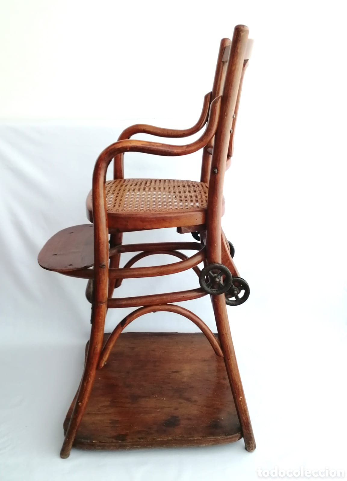Antig&uuml;edades: Trona mesa Thonet circa 1900 - Foto 12