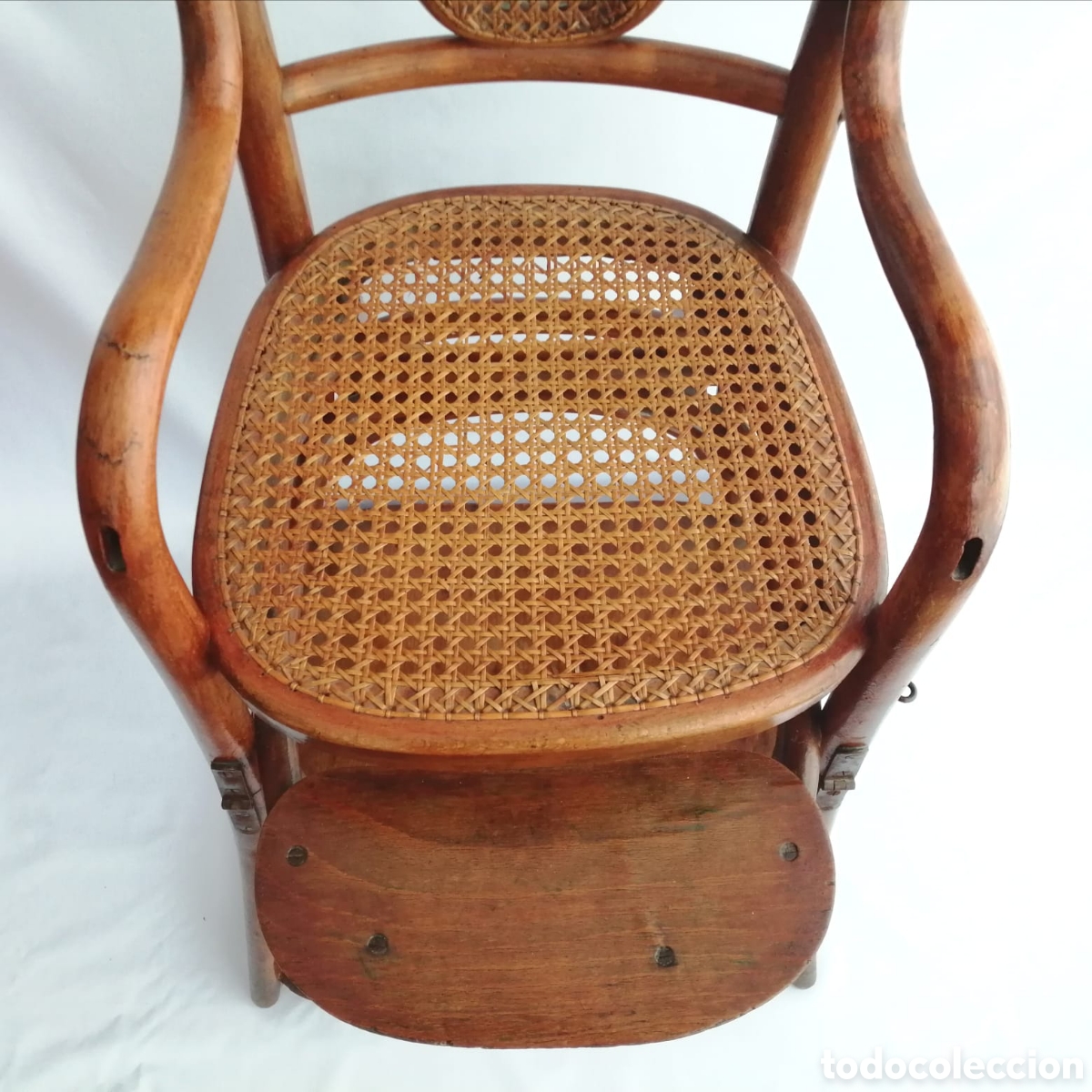 Antig&uuml;edades: Trona mesa Thonet circa 1900 - Foto 6