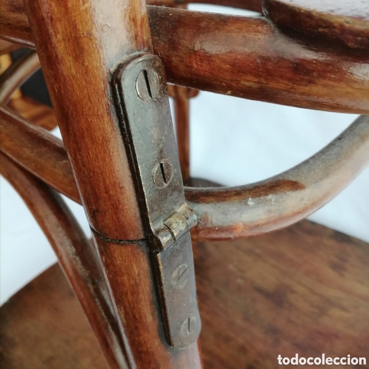 Antig&uuml;edades: Trona mesa Thonet circa 1900 - Foto 14