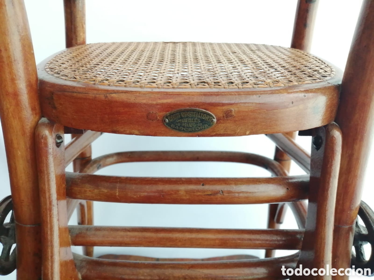 Antig&uuml;edades: Trona mesa Thonet circa 1900 - Foto 20