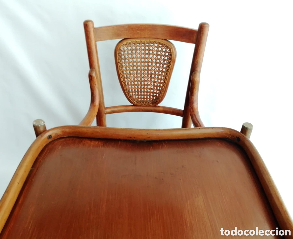 Antig&uuml;edades: Trona mesa Thonet circa 1900 - Foto 18