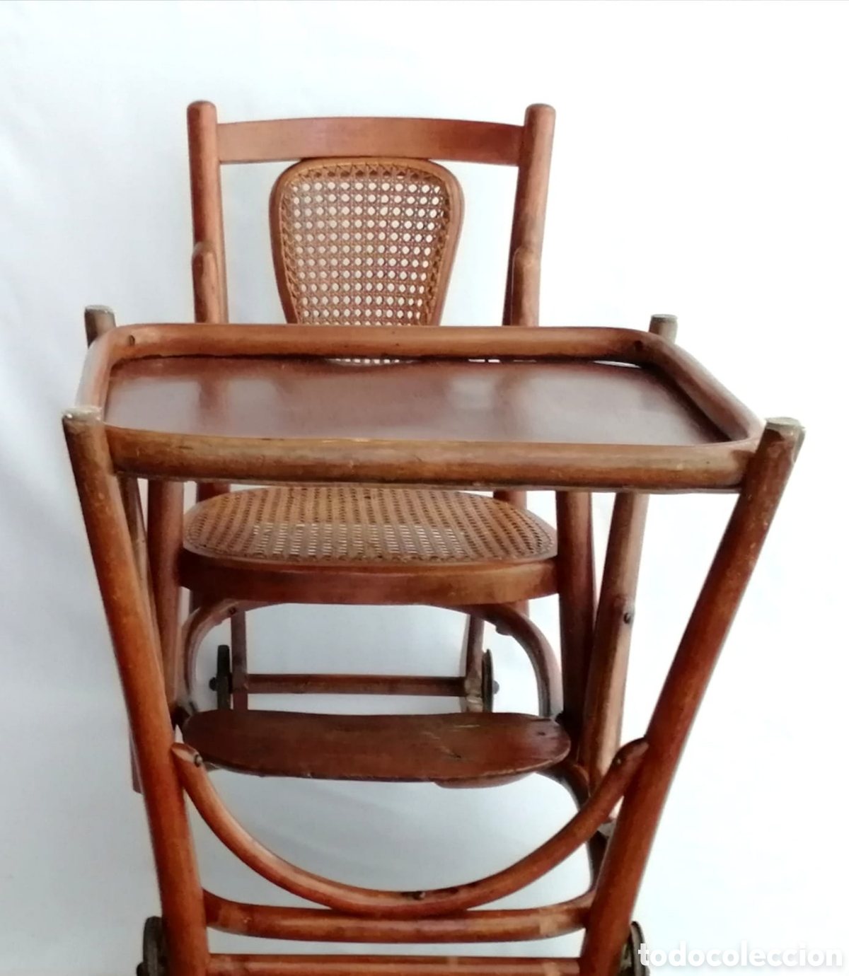 Antig&uuml;edades: Trona mesa Thonet circa 1900 - Foto 23