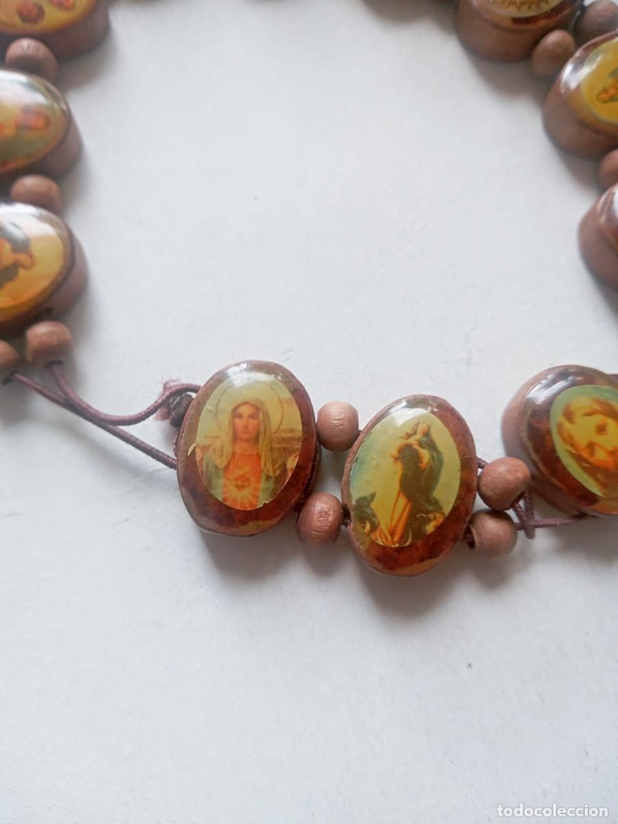 Antig&uuml;edades: BONITO COLLAR ANTIGUO CON VIRGENES - Foto 6
