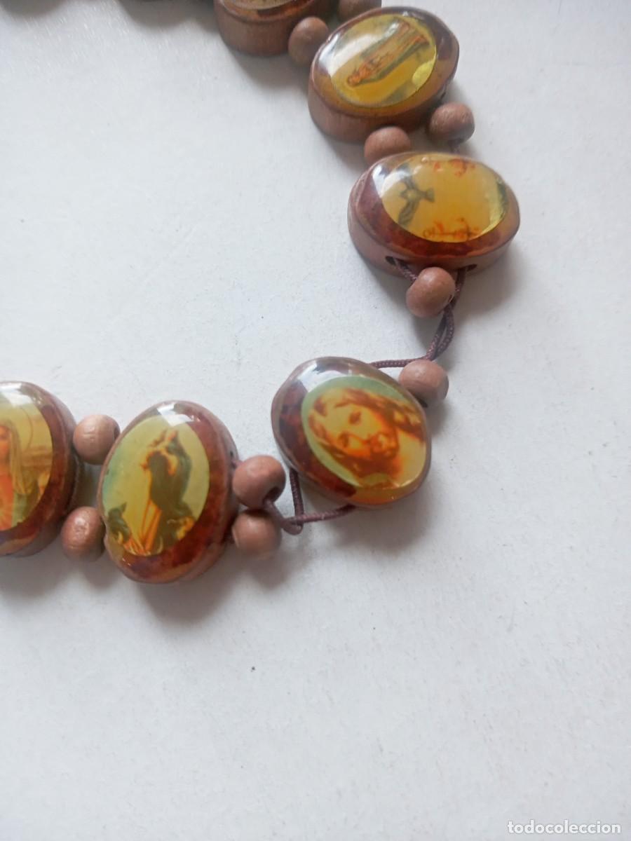 Antig&uuml;edades: BONITO COLLAR ANTIGUO CON VIRGENES - Foto 9