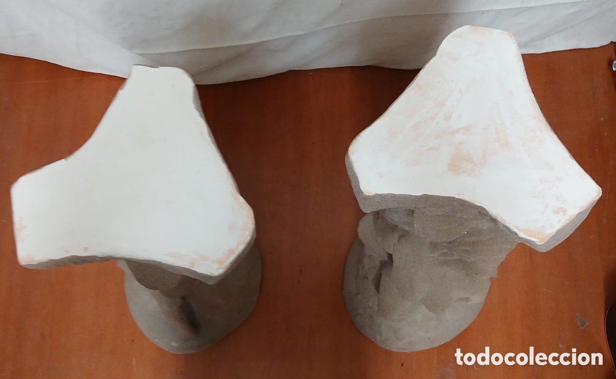 Antig&uuml;edades: Pies de mesa escayola - Foto 4