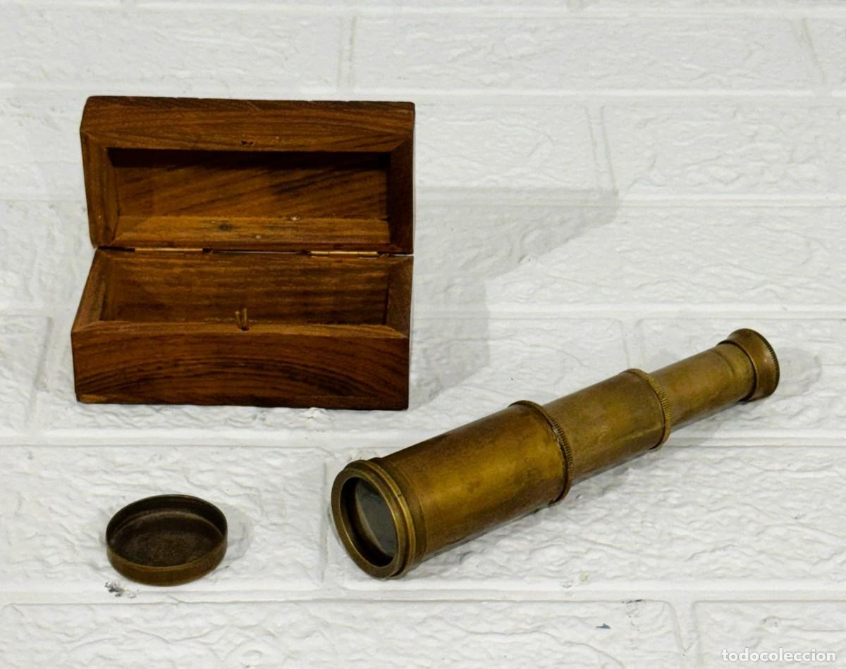 Antig&uuml;edades: Catalejo monocular con caja - Foto 1