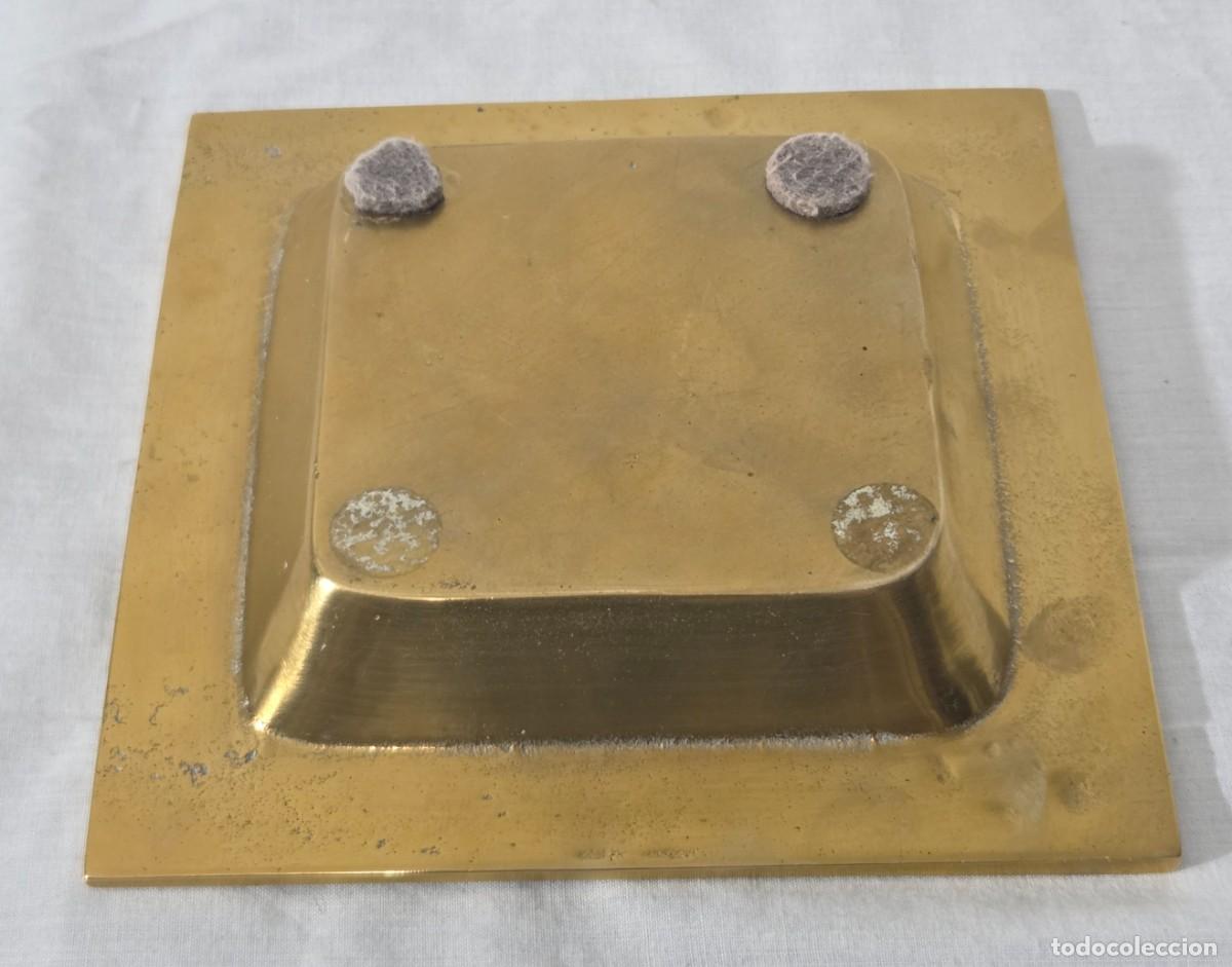 Antig&uuml;edades: Bandeja de bronce oriental - Foto 5