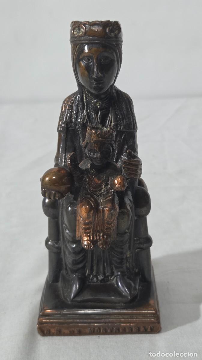 Antig&uuml;edades: Figura de plomo, N.S. De Montserrat - Foto 12