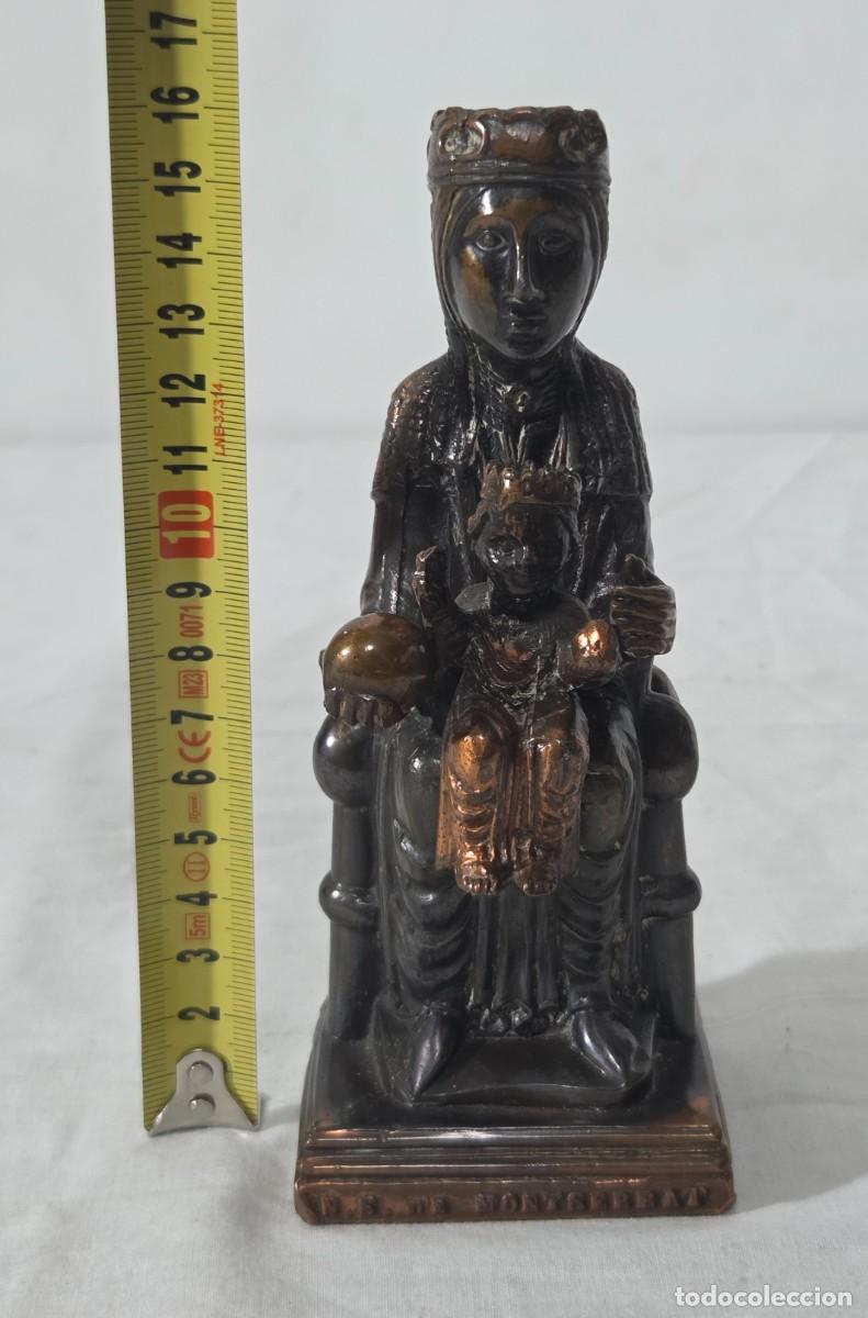 Antig&uuml;edades: Figura de plomo, N.S. De Montserrat - Foto 15