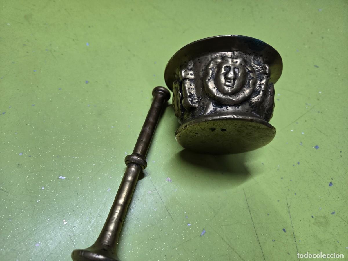 Antig&uuml;edades: ANTIGUO MORTERO DE BRONCE - Foto 4