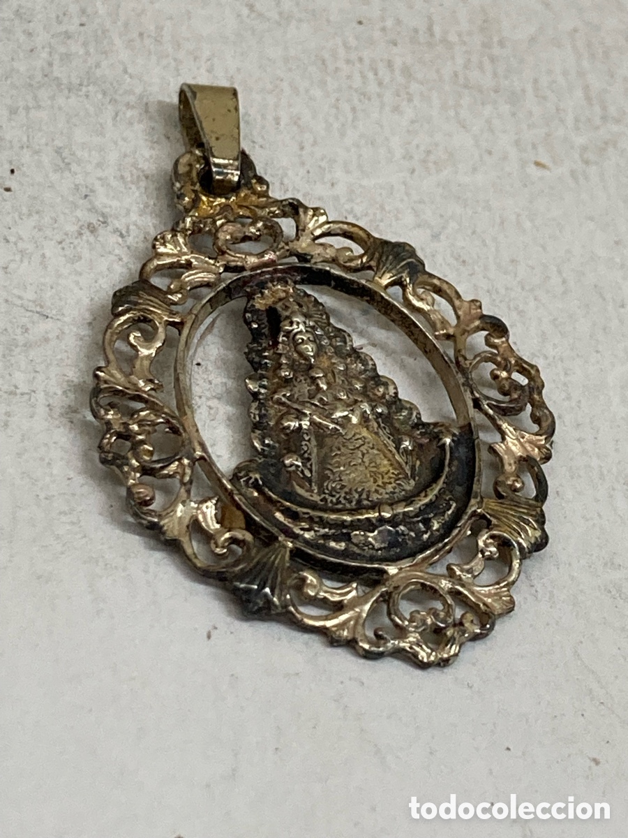 Antig&uuml;edades: Medalla de plata religiosa C409 - Foto 1