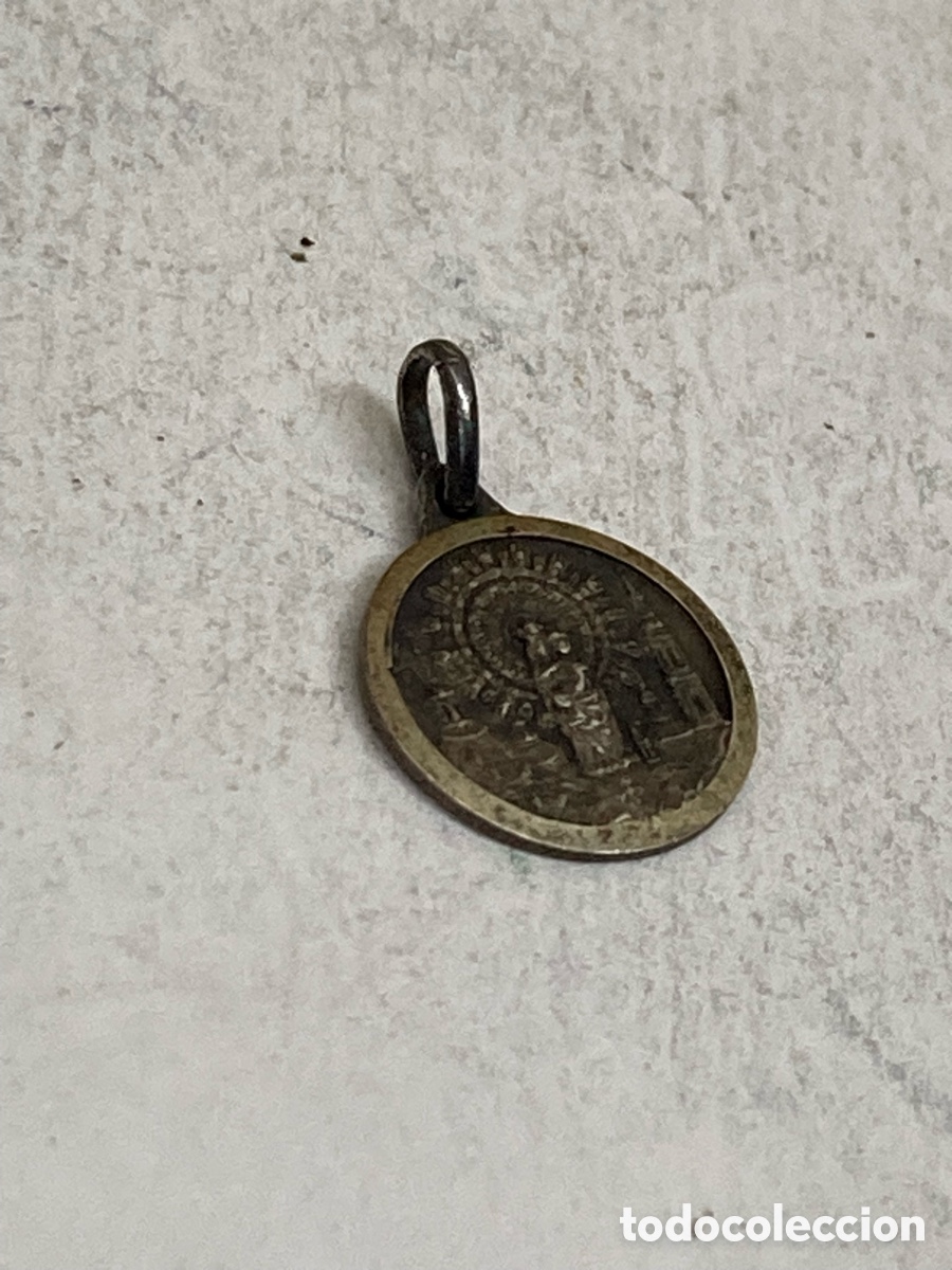 Antig&uuml;edades: Medalla de plata religiosa C409 - Foto 1