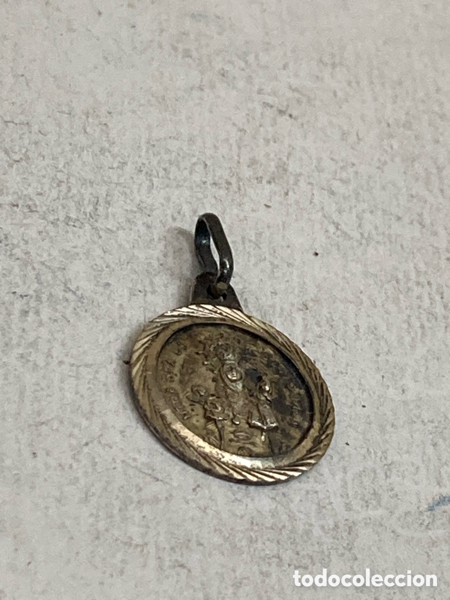 Antig&uuml;edades: Medalla de plata religiosa C409 - Foto 1