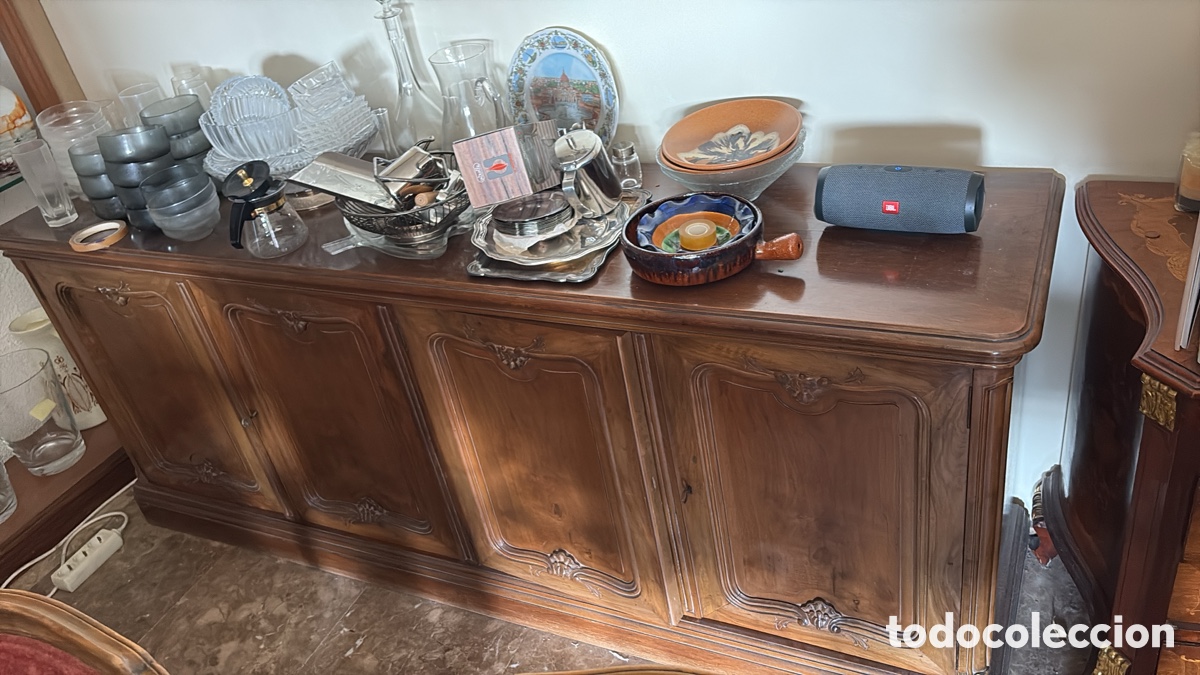 Antig&uuml;edades: Mueble de almacenaje de madera - Foto 1