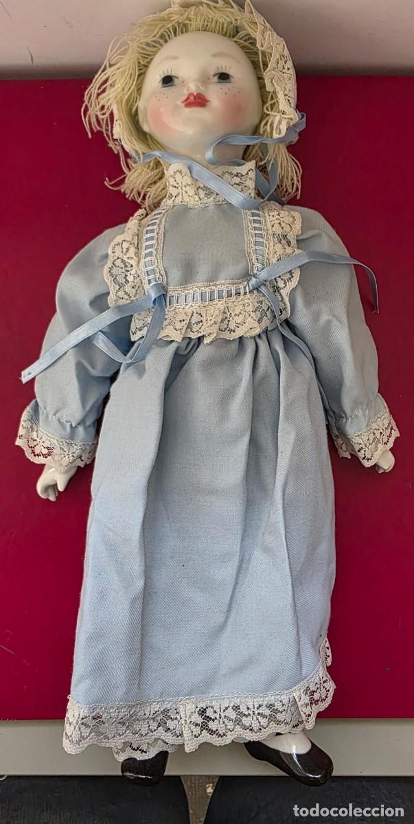 Antig&uuml;edades: Mu&ntilde;eca de porcelana de colecci&oacute;n - Foto 1