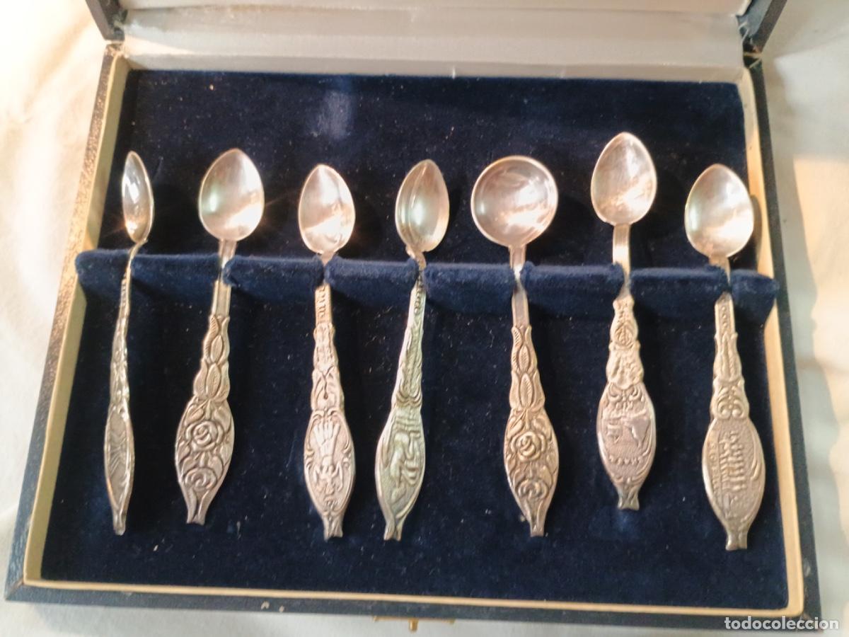 Antig&uuml;edades: CUCHARITAS RECUERDO DE BRASIL - Foto 1