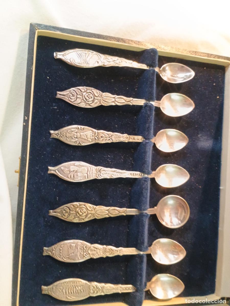 Antig&uuml;edades: CUCHARITAS RECUERDO DE BRASIL - Foto 2