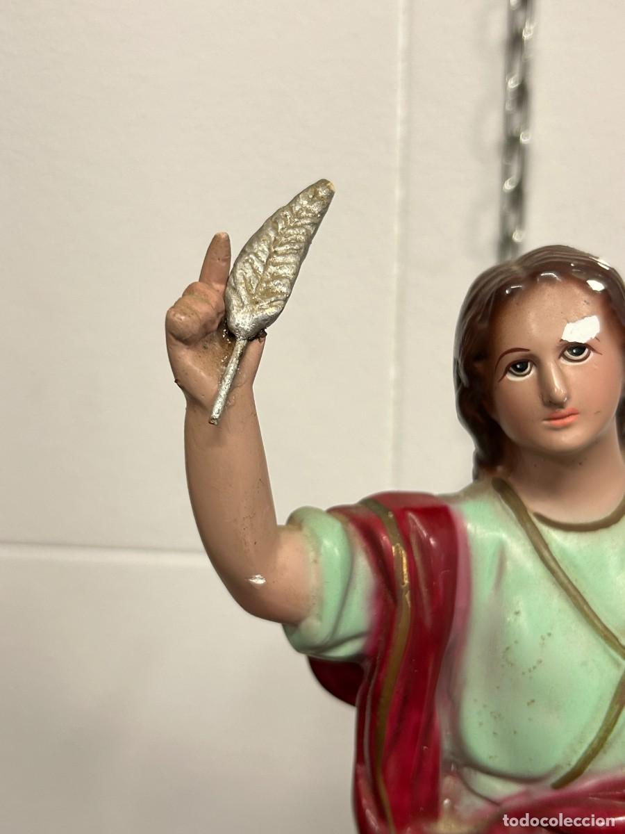 Antig&uuml;edades: Figura Santo para restaurar - Foto 4