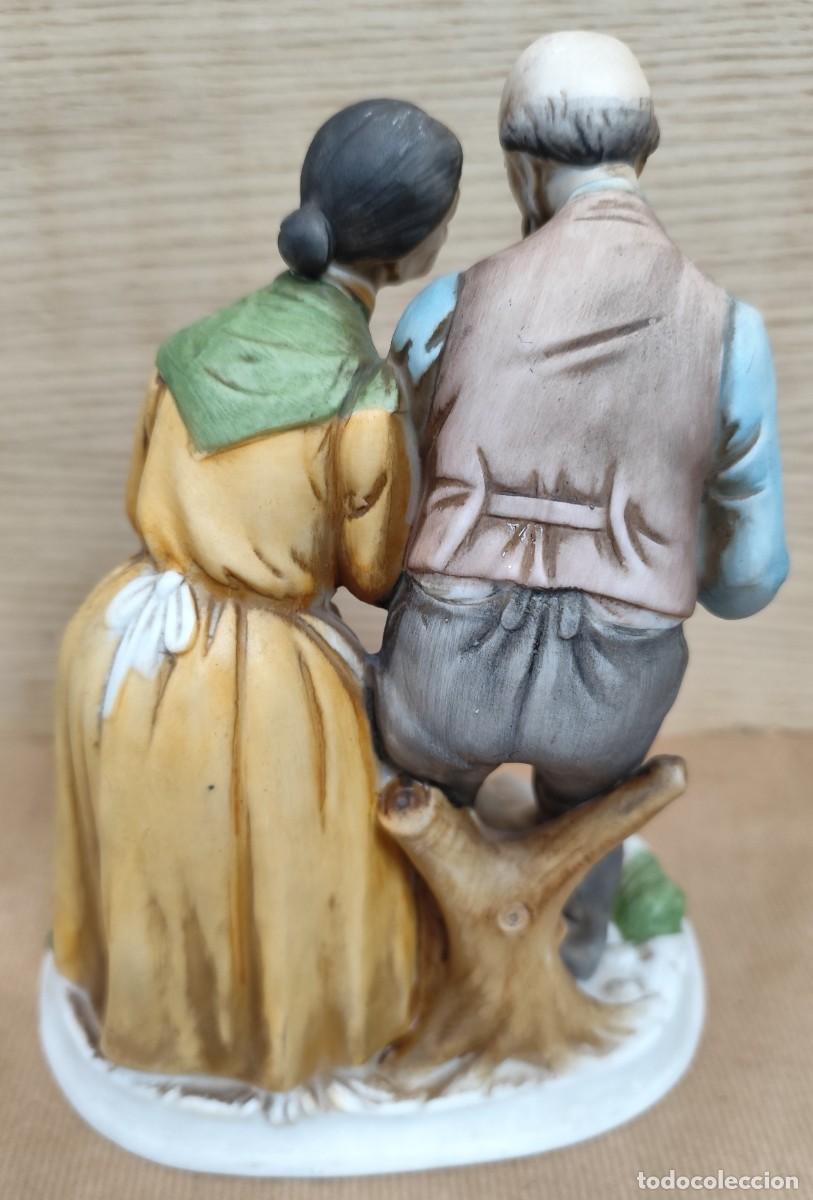 Antig&uuml;edades: Figura de porcelana biscuit - Foto 6