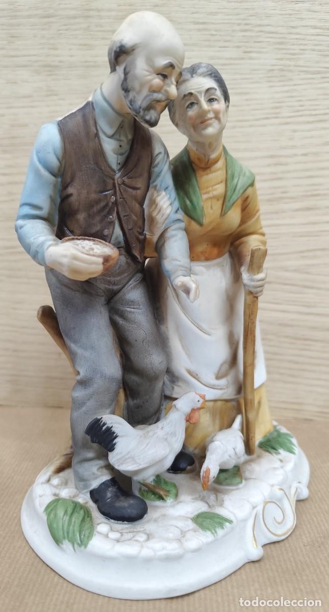 Antig&uuml;edades: Figura de porcelana biscuit - Foto 9