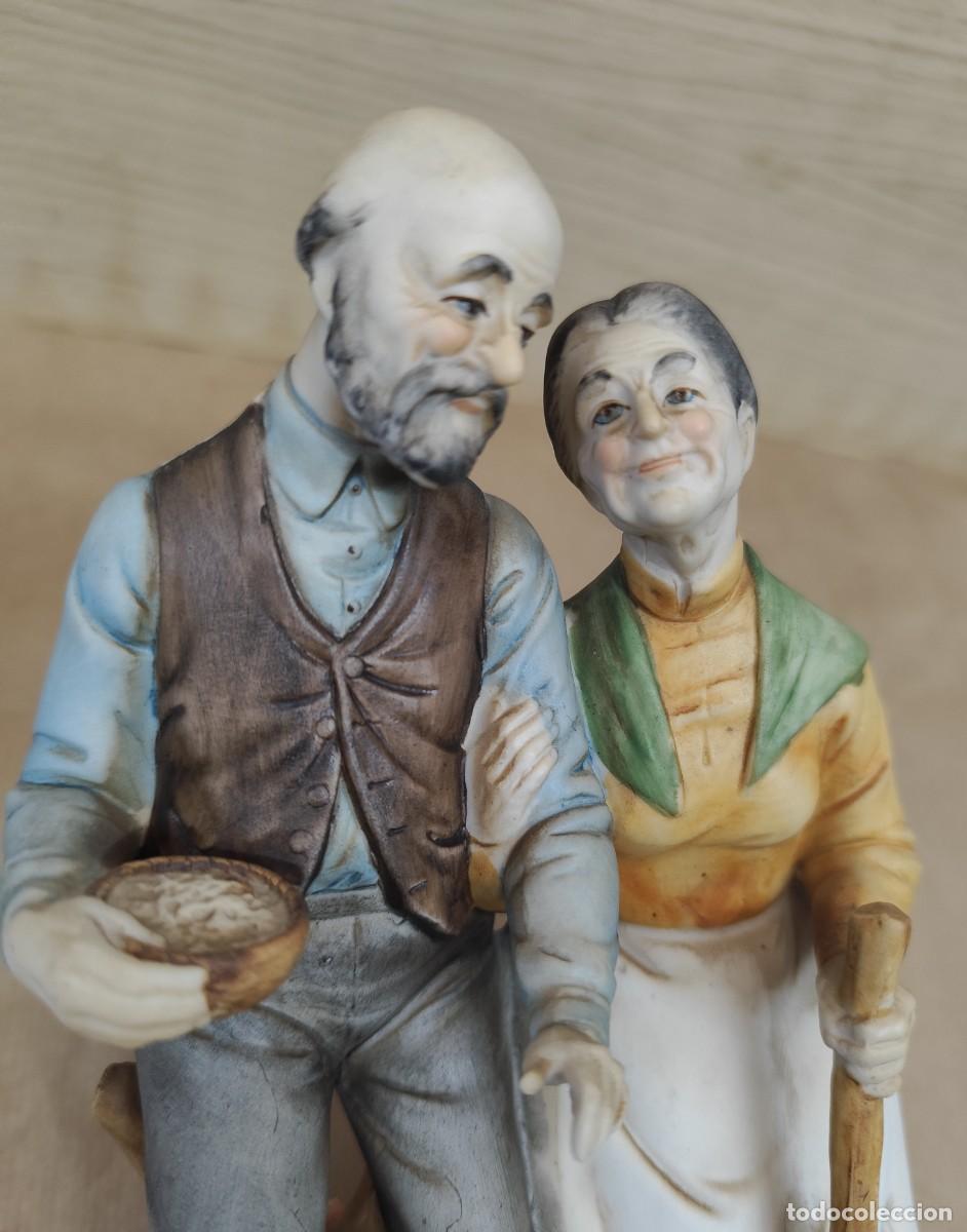 Antig&uuml;edades: Figura de porcelana biscuit - Foto 11