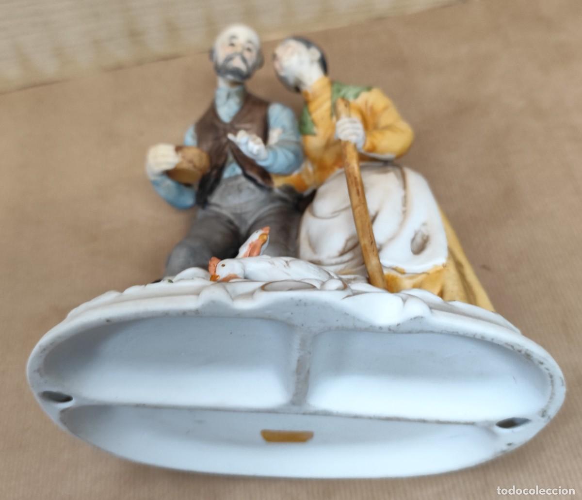 Antig&uuml;edades: Figura de porcelana biscuit - Foto 14